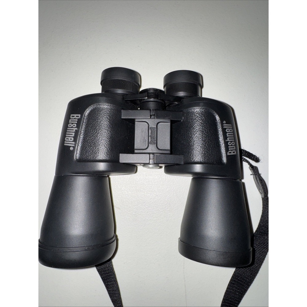 Bushnell PowerView Wide Angle Binoculars Black  10x50 341ft at 1000yds